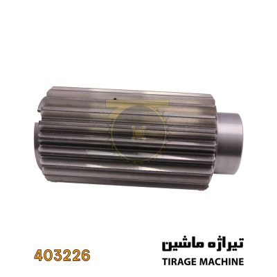 دنده کاریر جلوی گیربکس مکانیکی لودر ۵ تن ساخت تیراژه ماشین – قطعه مقاوم برای انتقال گشتاور در گیربکس