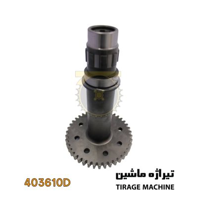 شفت و دنده PTO پمپ هیدرولیک لودر ۵ تن – انتقال‌دهنده مقاوم و دقیق نیرو از گیربکس به پمپ