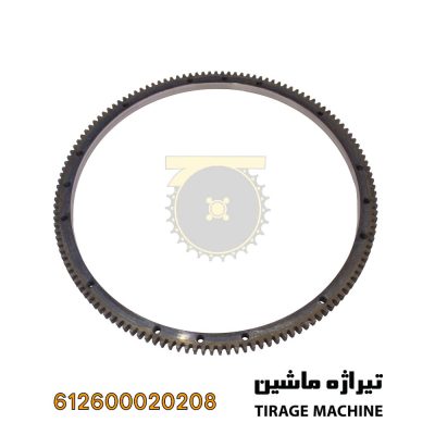 دنده فلایویل اصلی موتور WD10 و WD615 مناسب لودر 5 تن – تیراژه ماشین