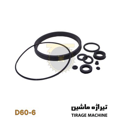 تصویر کیت لوازم بوستر ترمز لودر ۵ تن با دیافراگم و اجزای داخلی – تیراژه ماشین