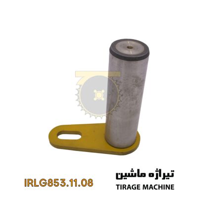 پین فولادی ایرانی مخصوص اتصال دکل به باکت لودر ۵ تن – مقاوم، سختکاری شده و مناسب برای محیطهای پرفشار کاری.