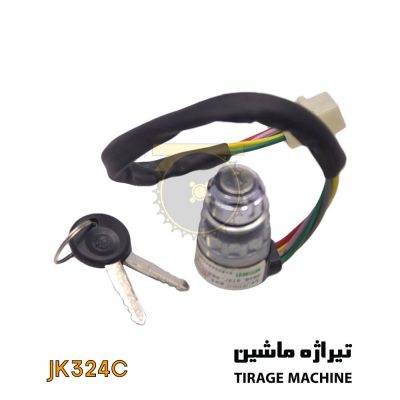 تصویر سوئیچ استارت لودر ۵ تن با طراحی مقاوم و کیفیت ساخت بالا از برند تیراژه ماشین