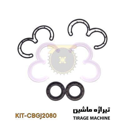 کیت کامل تعمیر پمپ فرمان لودر ۵ تن شامل سیل، اورینگ و قطعات آب‌بندی – محصول تیراژه ماشین