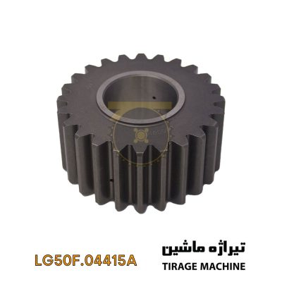 دنده کاریر اکسل چهار دنده لودر ۵ تن – انتقال گشتاور قوی به چرخ‌ها با طراحی مقاوم و دقیق.